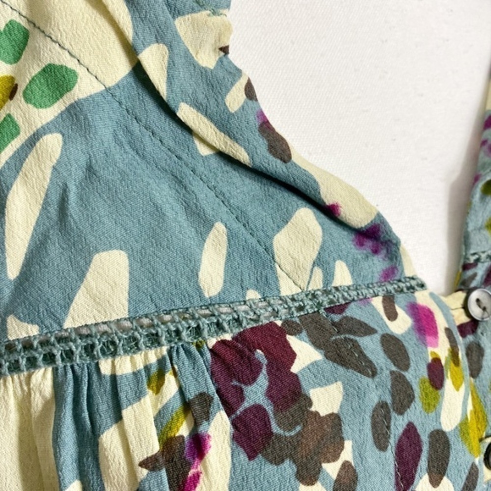 Dolan‎ Anthropologie Wanderlust Floral Midi Dress - Picture 5 of 13
